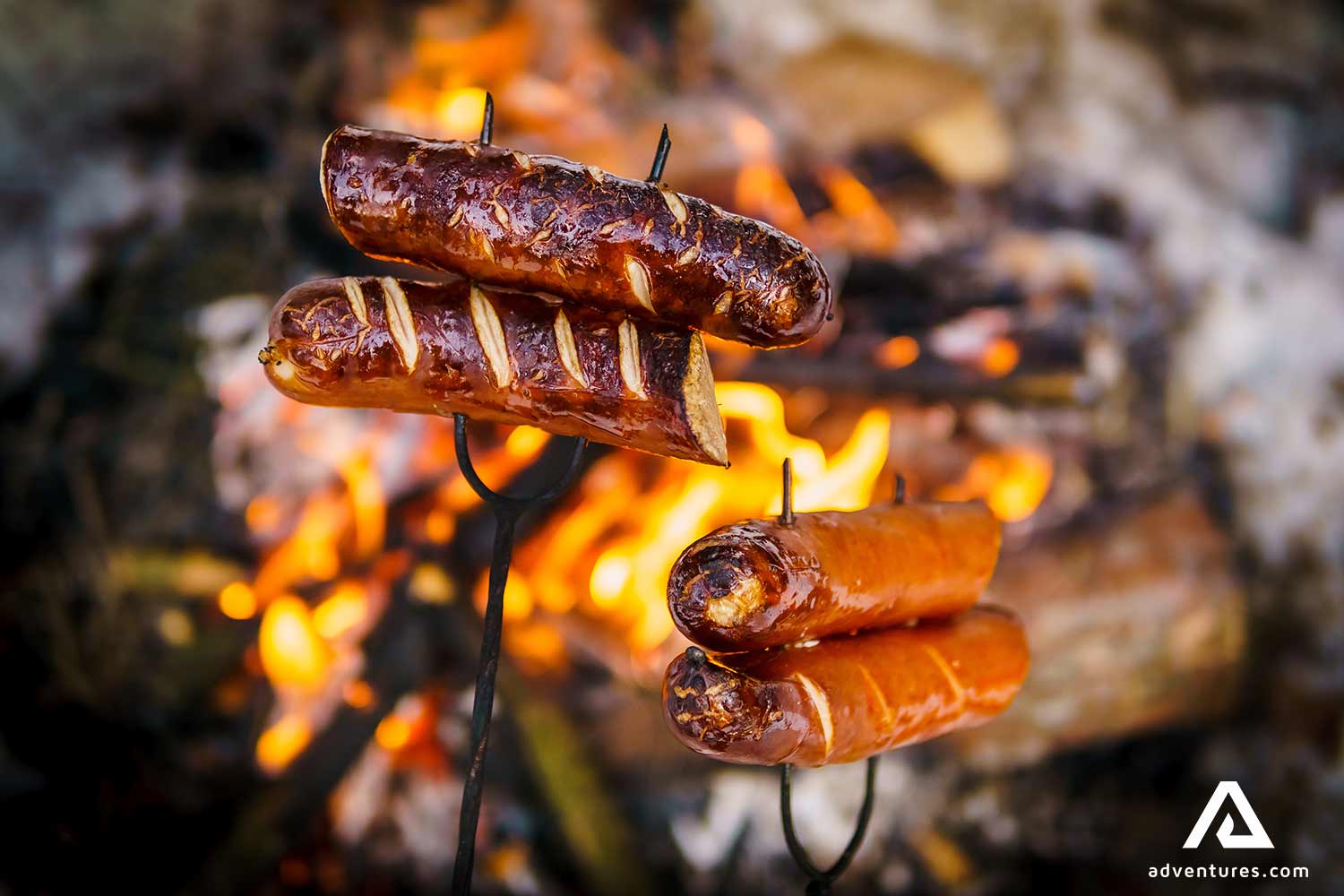 bbq cooking in winter in finland