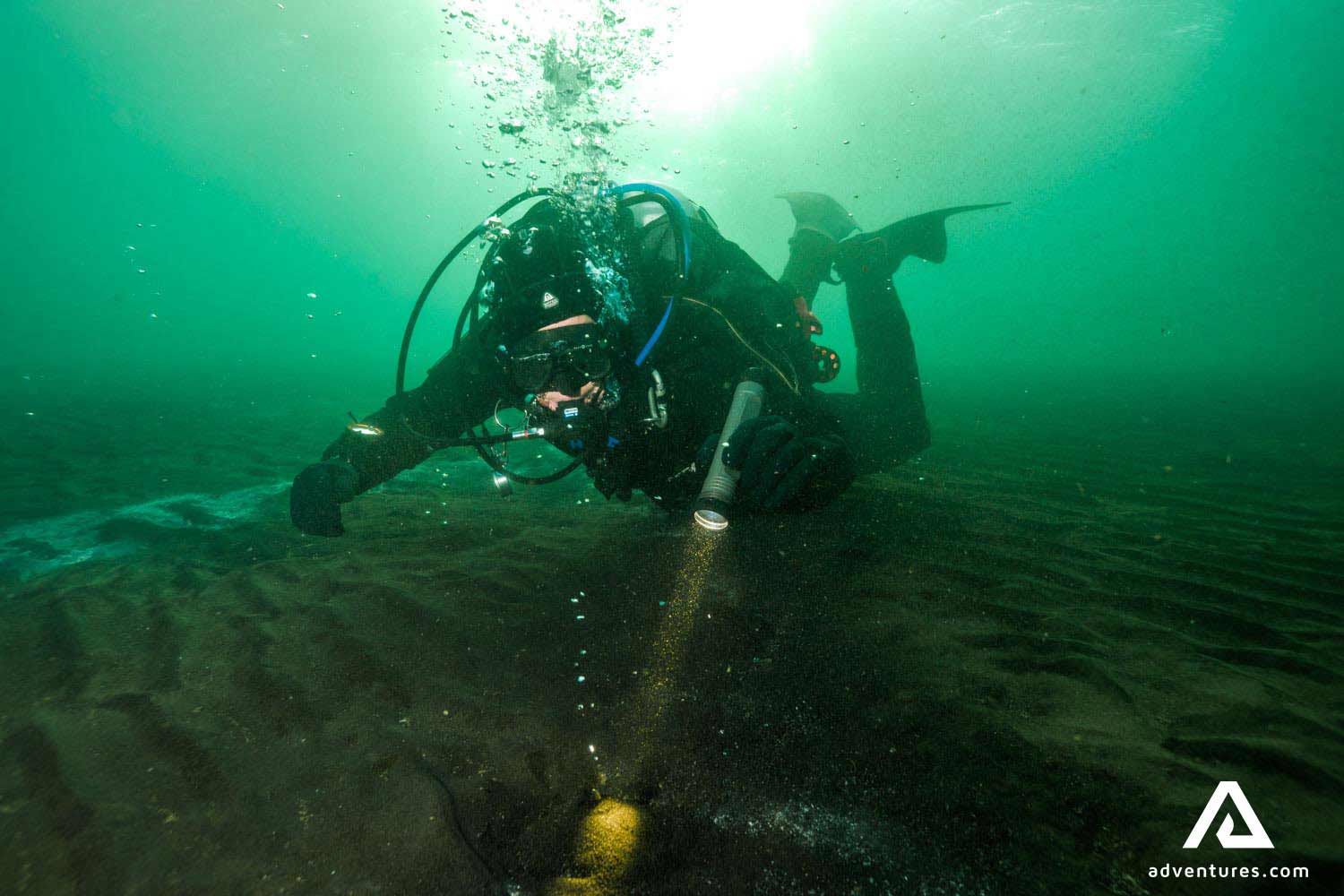 Dry Suit Certification Course in Silfra