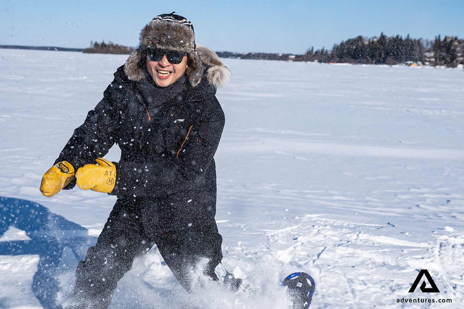 Yellowknife Snowshoeing Excursion