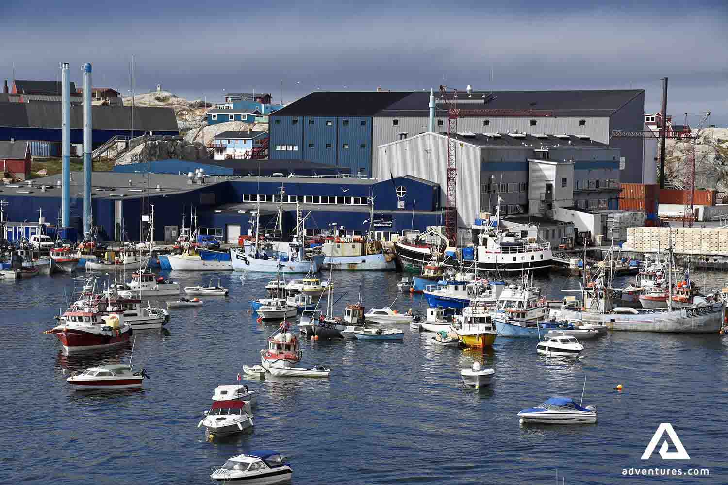 fishing boats in greenland