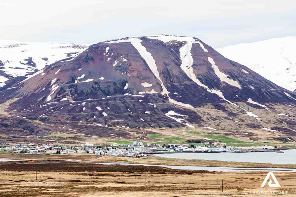 mountains near dalvik town in aturmn