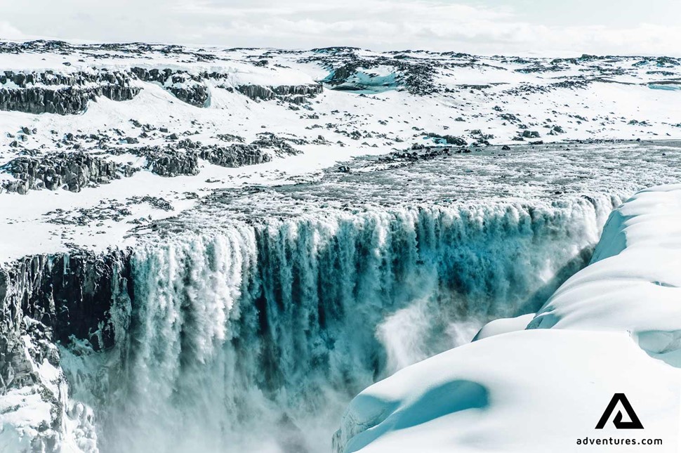 Dettifoss Waterfall in Iceland 