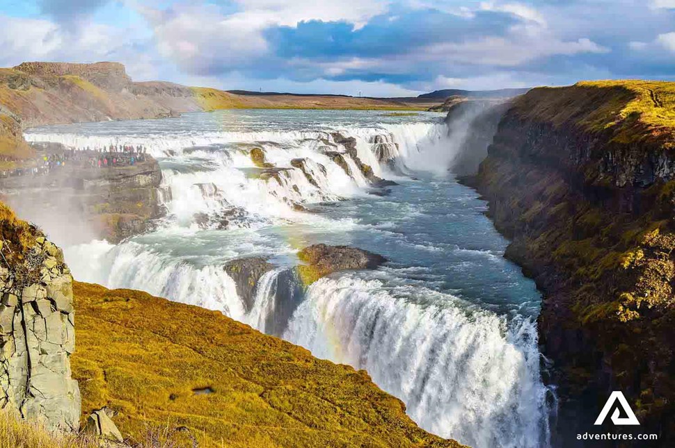 Gullfoss Waterfall in Iceland 