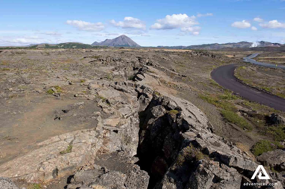 north myvatn volcanic landscape 