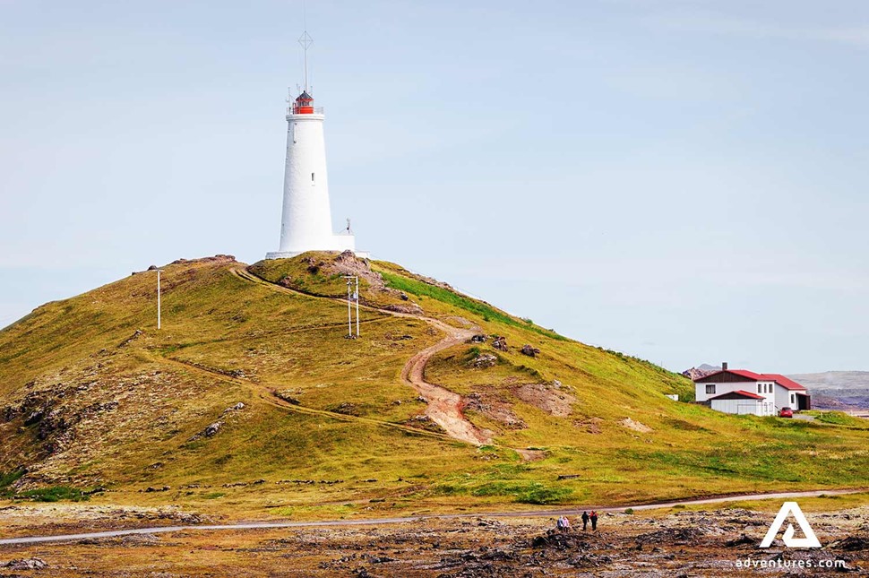reykjanesviti lighthouse in iceland 