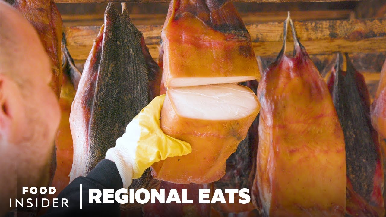 How Icelandic Fermented Shark Is Made | Regional Eats