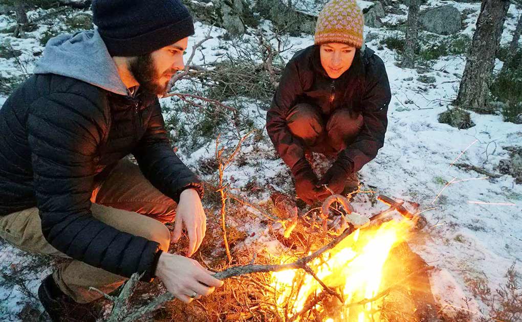 Stockholm Nature Winter Hike