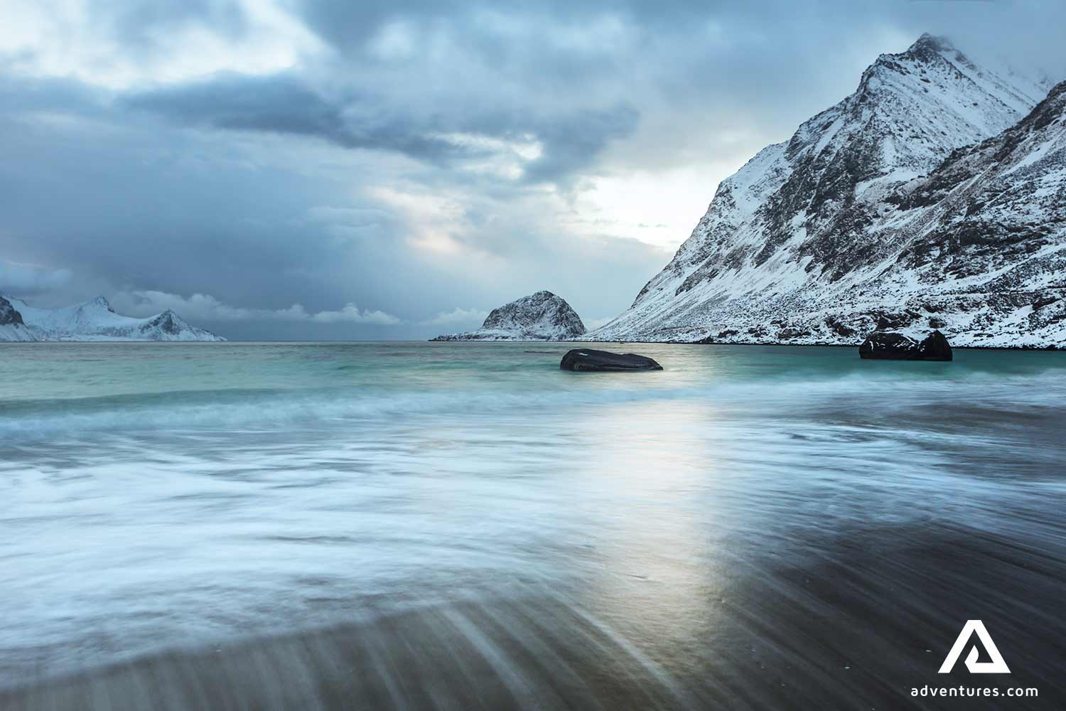 haukland beach in norway