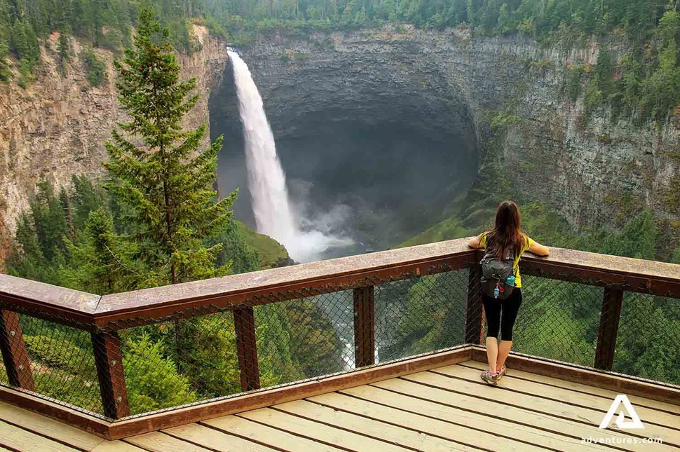 Helmcken Waterfall in Canada