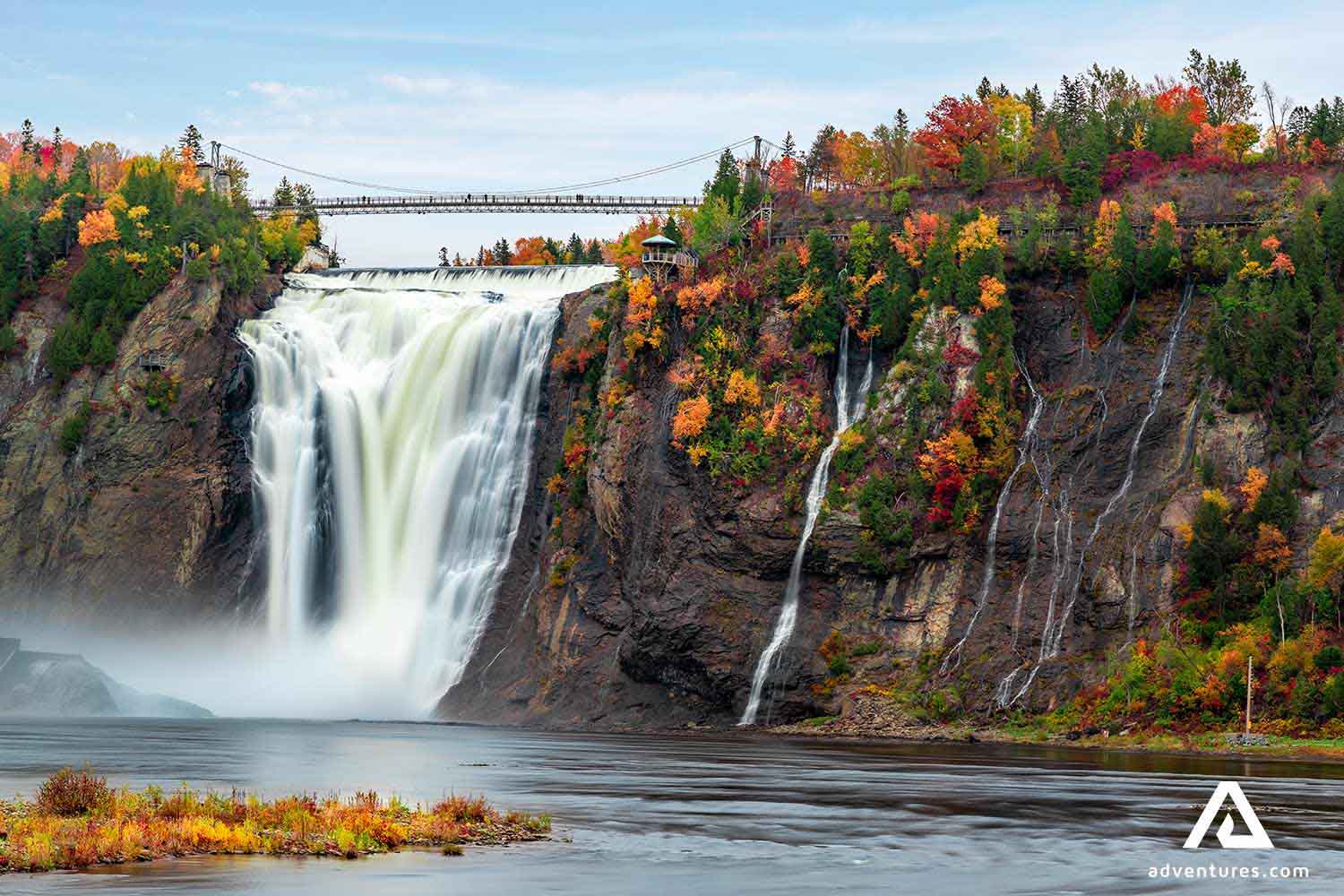 Montmorency Falls in Canada