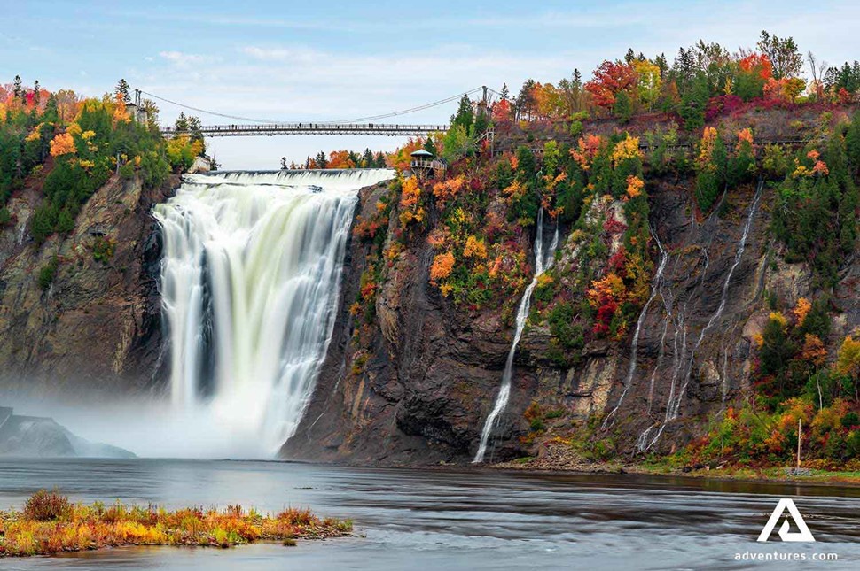 Montmorency Falls in Canada