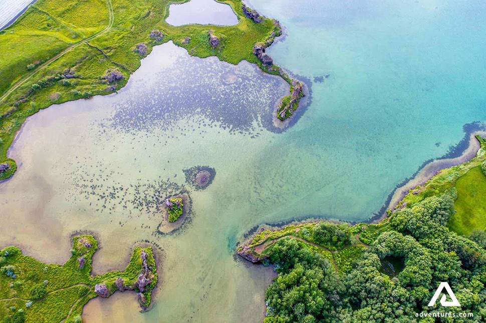 Myvatn Lake in North Iceland