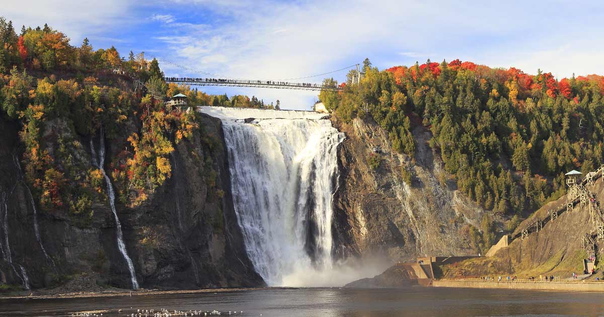 Montmorency Falls / #CanadaDo / Best Waterfalls in Quebec
