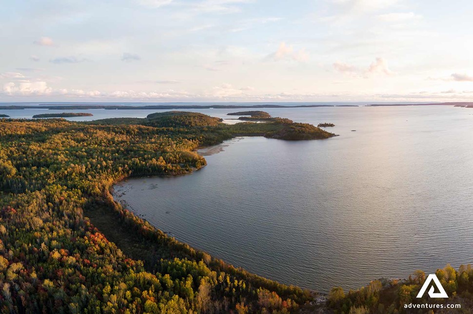 Lake Huron in Canada