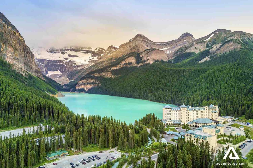 Lake Louise Hotel in Canada