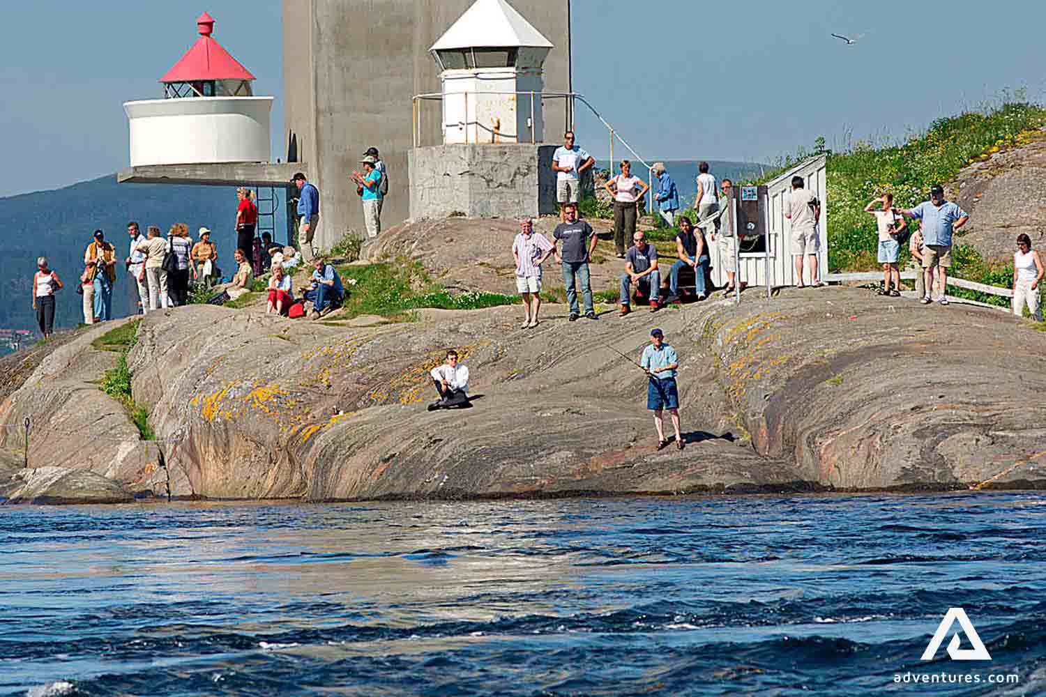 seashore by the Bodo lighthouse in Norway