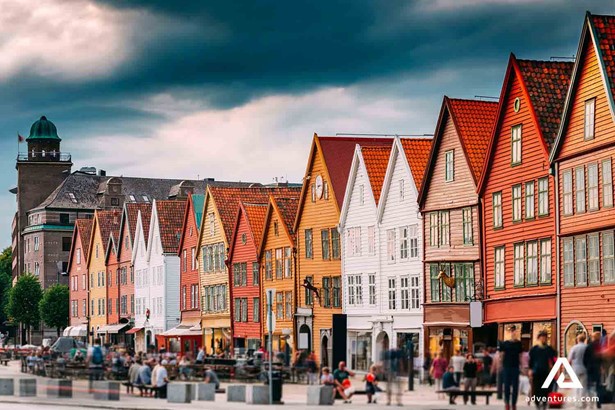 Bergen city unique architecture