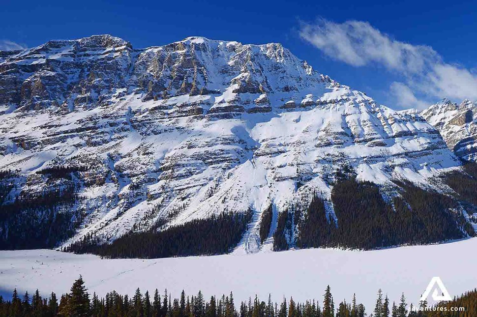 Snowy Caldron Peak in Canada