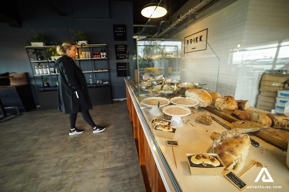 pastries in Brikk Cafe Iceland