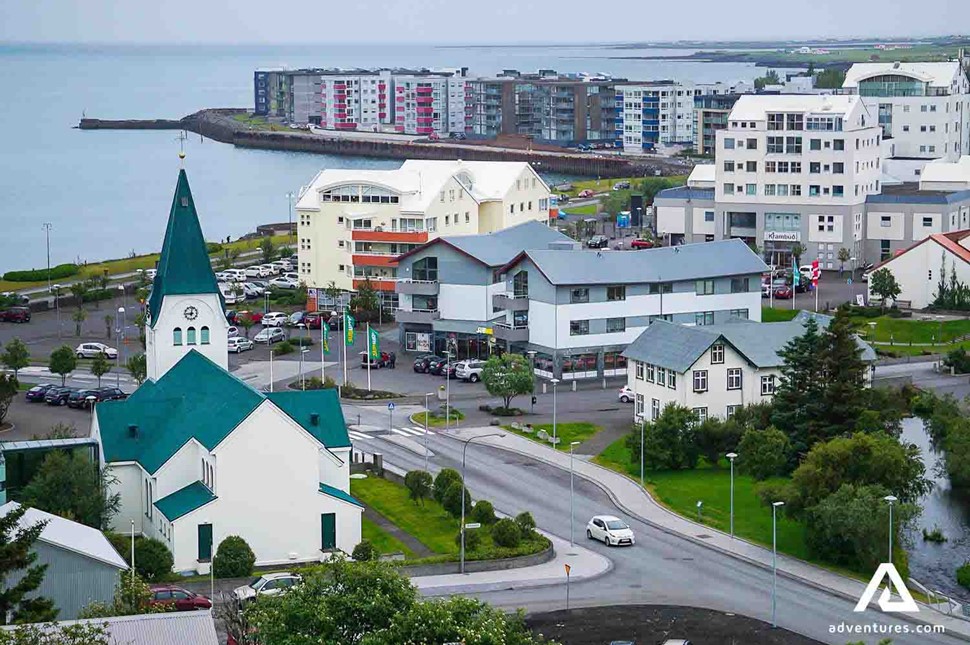 Hafnarfjordur Town by the seaside