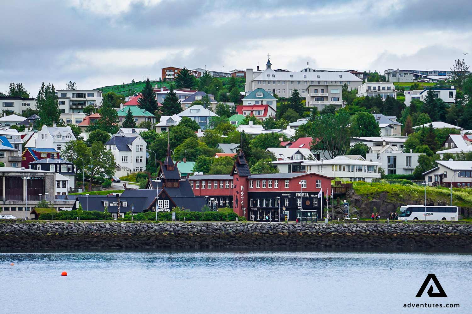buildings in Hafnarfjordur city