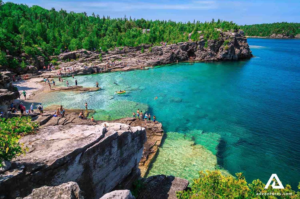 Bruce Peninsula in Canada