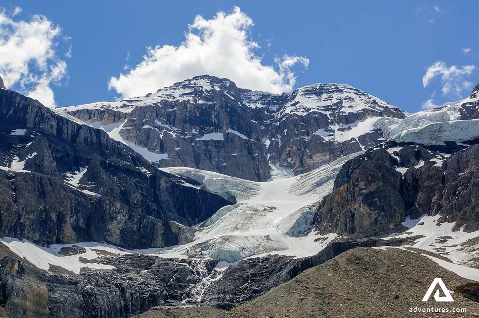 panoramic view of Stanley Glacier