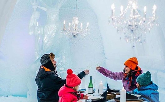 Arctic Snowcastle with Dinner in Ice Restaurant