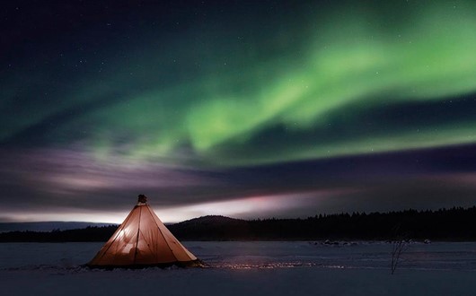 Northern Lights Hunt in Swedish Lapland