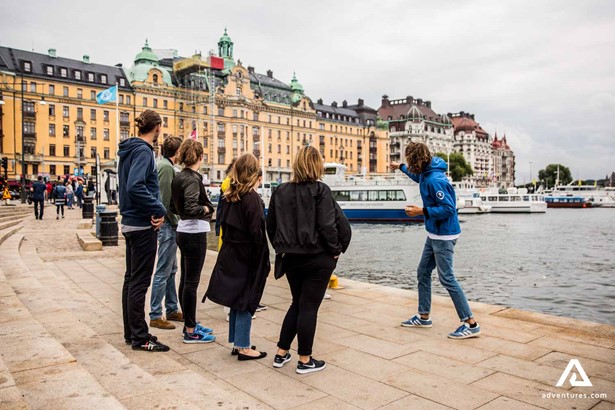 guided tour in Stockholm city center