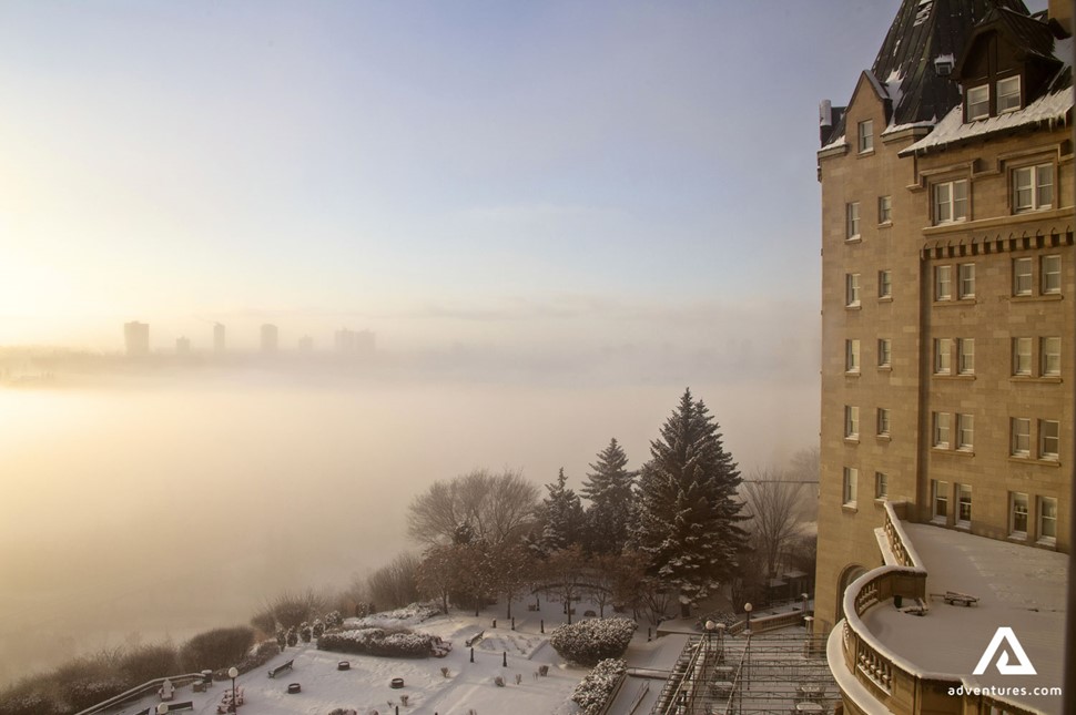 Hotel Macdonald in Edmonton city