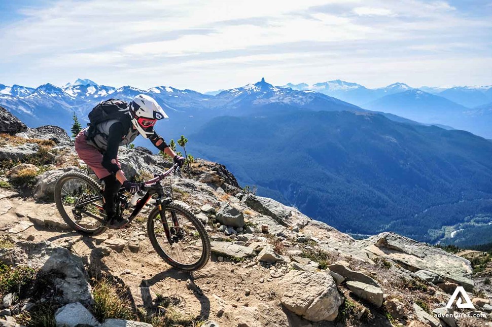 mountain biking tour in Whistler