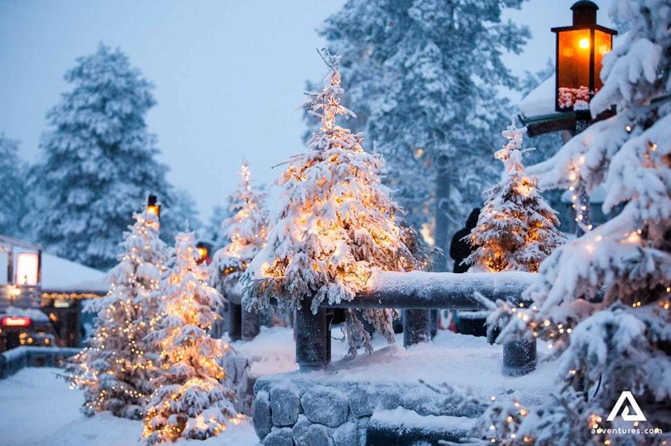 Santa Claus village in Lapland