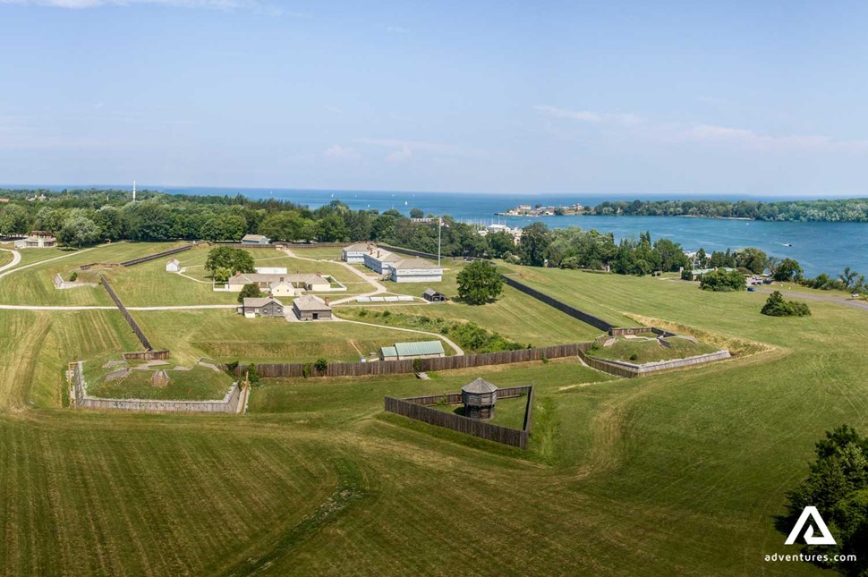 Fort George National Historic Site in Canada