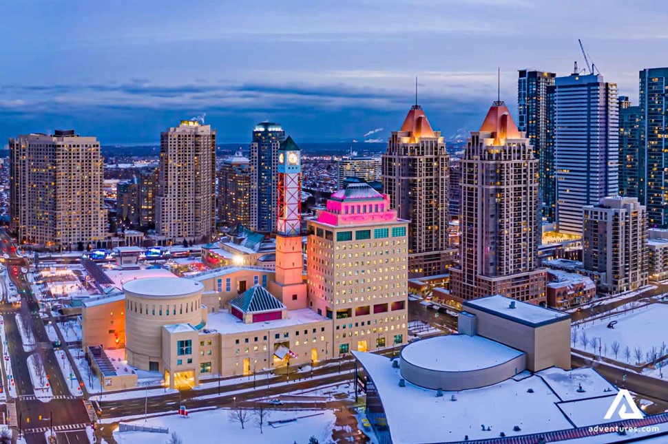 skyscrapers in Mississauga city