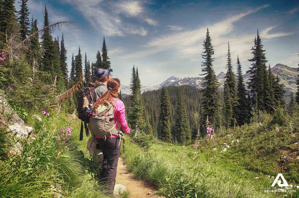 Hikers in Nelson city 