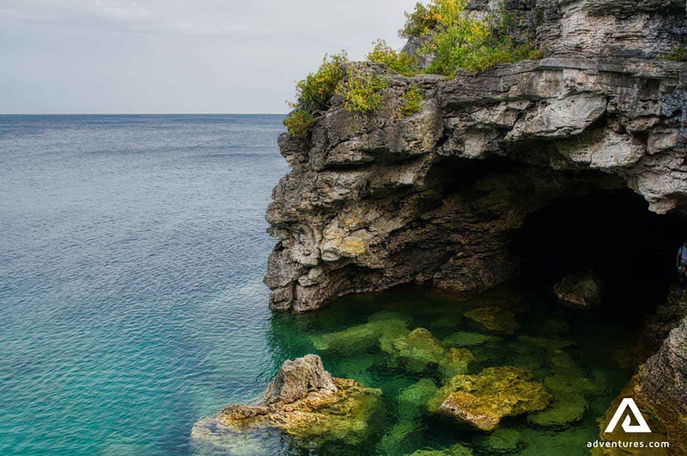 Grotto Cave in Bruce Peninsula National Park
