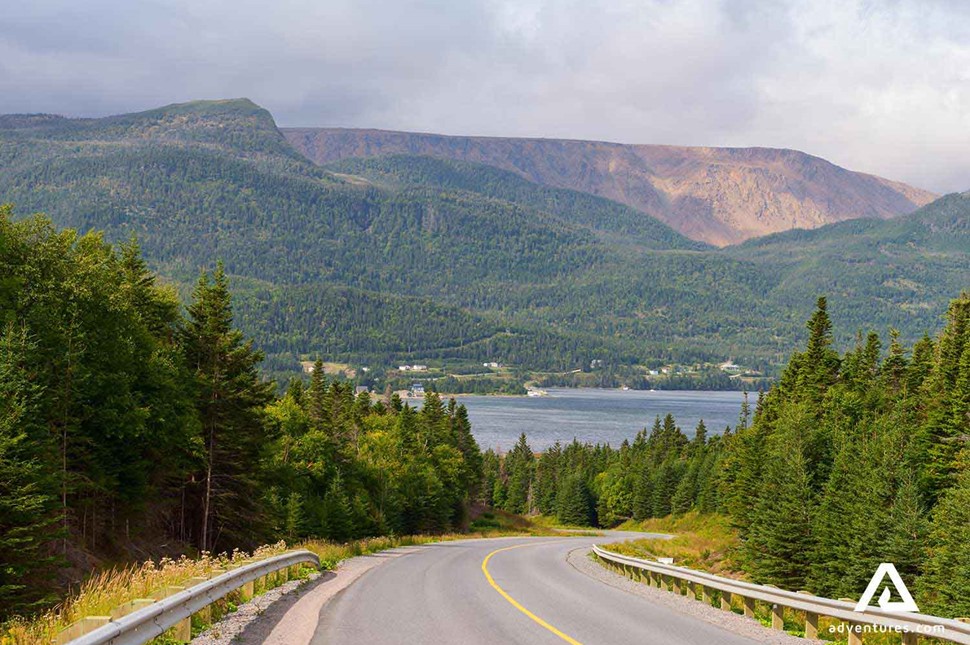 Gros Morne National Park Road in Canada