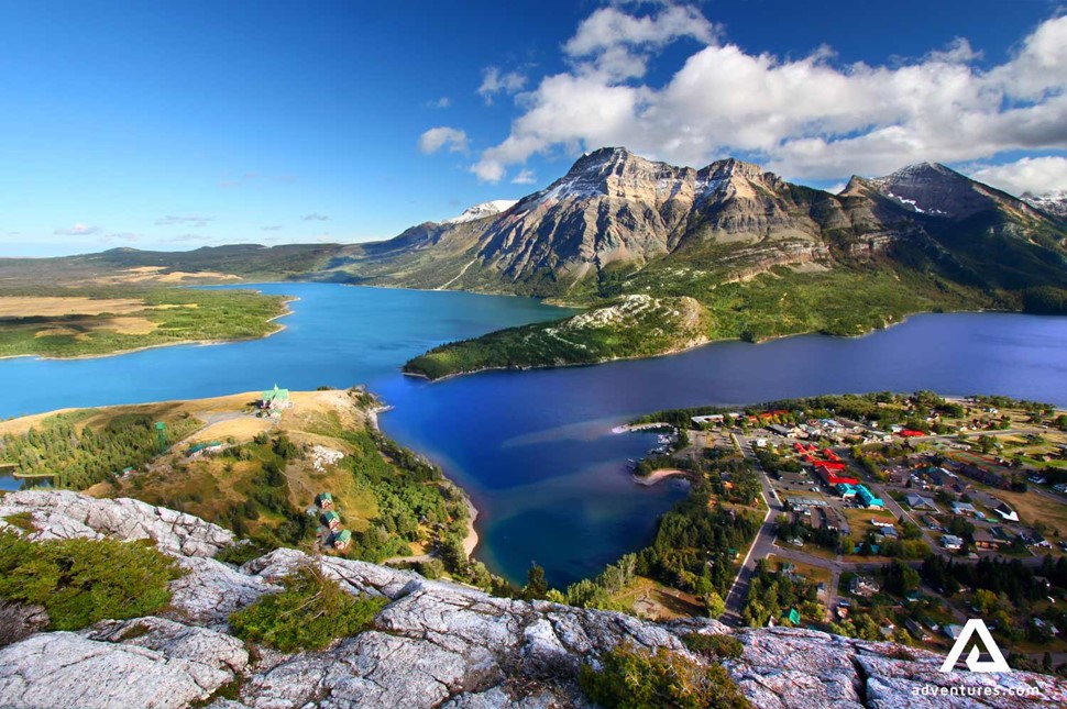 Mountain of Waterton Lakes National Park 