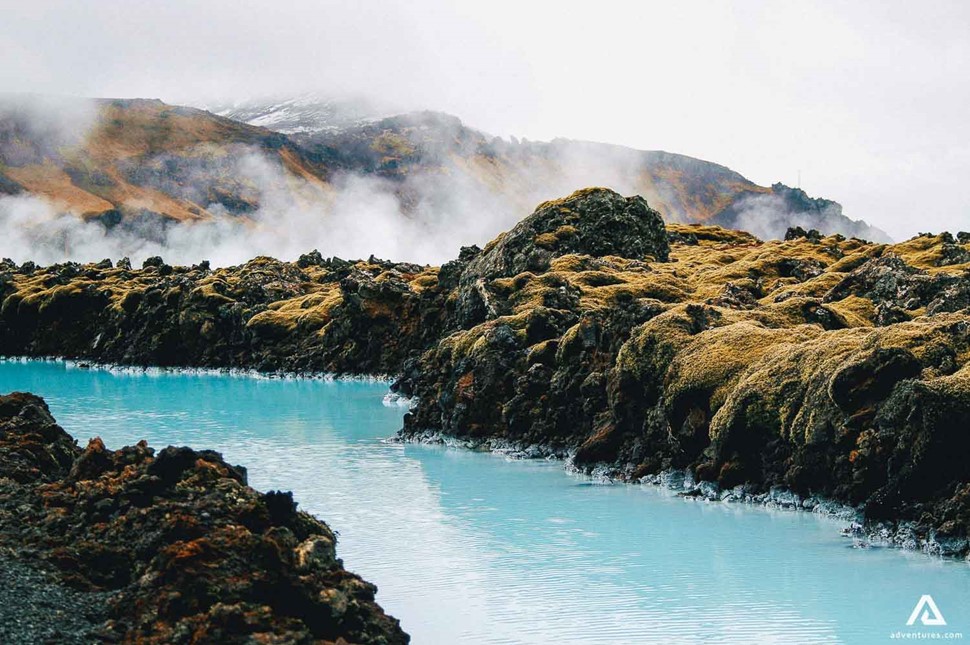 Blue Lagoon geothermal spa in Iceland