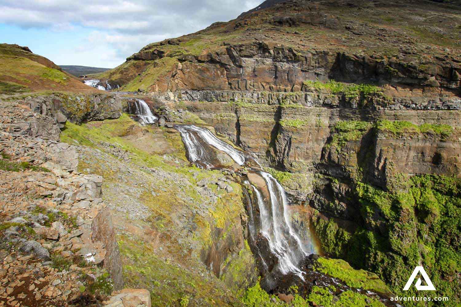 Glymur Waterfall in Iceland