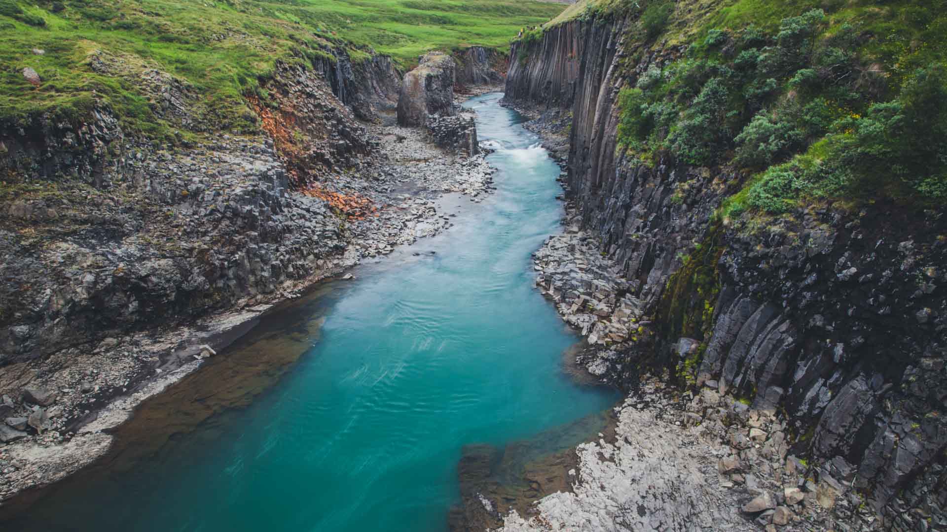 Stuðlagil. The Magical Canyon in Iceland