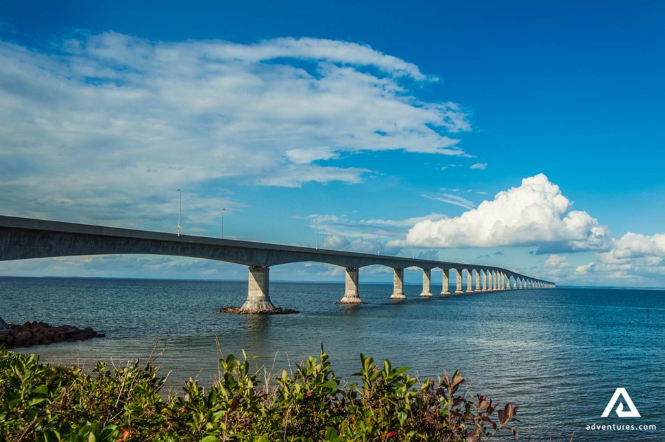 Charlottetown Confederation Bridge at Prince Edward Island