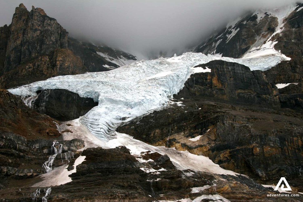 Athabasca Glacier in Canada