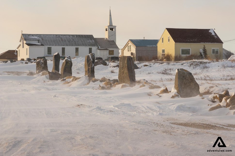 Churchill City in Canada