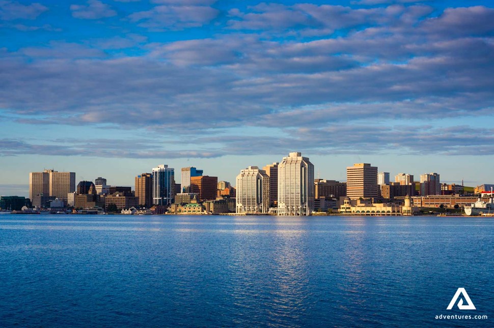 landscape of halifax city in canada