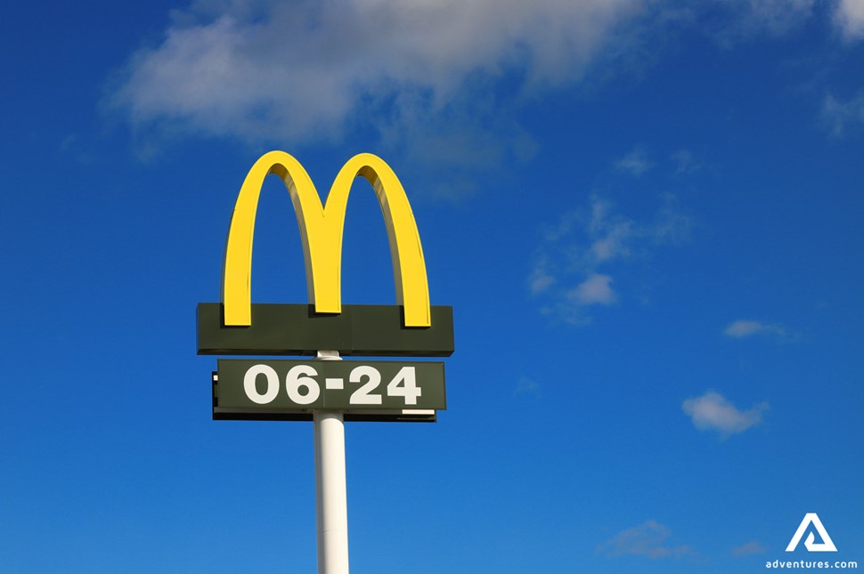mcdonalds sign in sweden