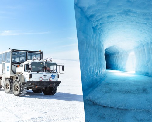 Excursion dans l’ère glaciaire – A l’intérieur du glacier – Rendez-vous sur place