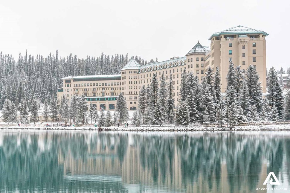 Chateau Lake Louise hotel in Canada