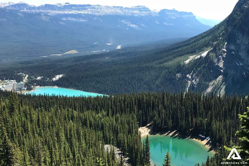 scenic view of Lake Louise